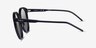 Vogue Eyewear VO5509S Ischia Shiny Black AcetateSunglass Frames from EyeBuyDirect, Side View