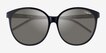 Vogue Eyewear VO5509S Ischia Shiny Black AcetateSunglass Frames from EyeBuyDirect, Closed View