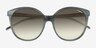 Vogue Eyewear VO5509S Ischia Striped Green AcetateSunglass Frames from EyeBuyDirect, Closed View
