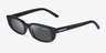 ARNETTE Jet Black Eco-friendlySunglass Frames from EyeBuyDirect, Angle View