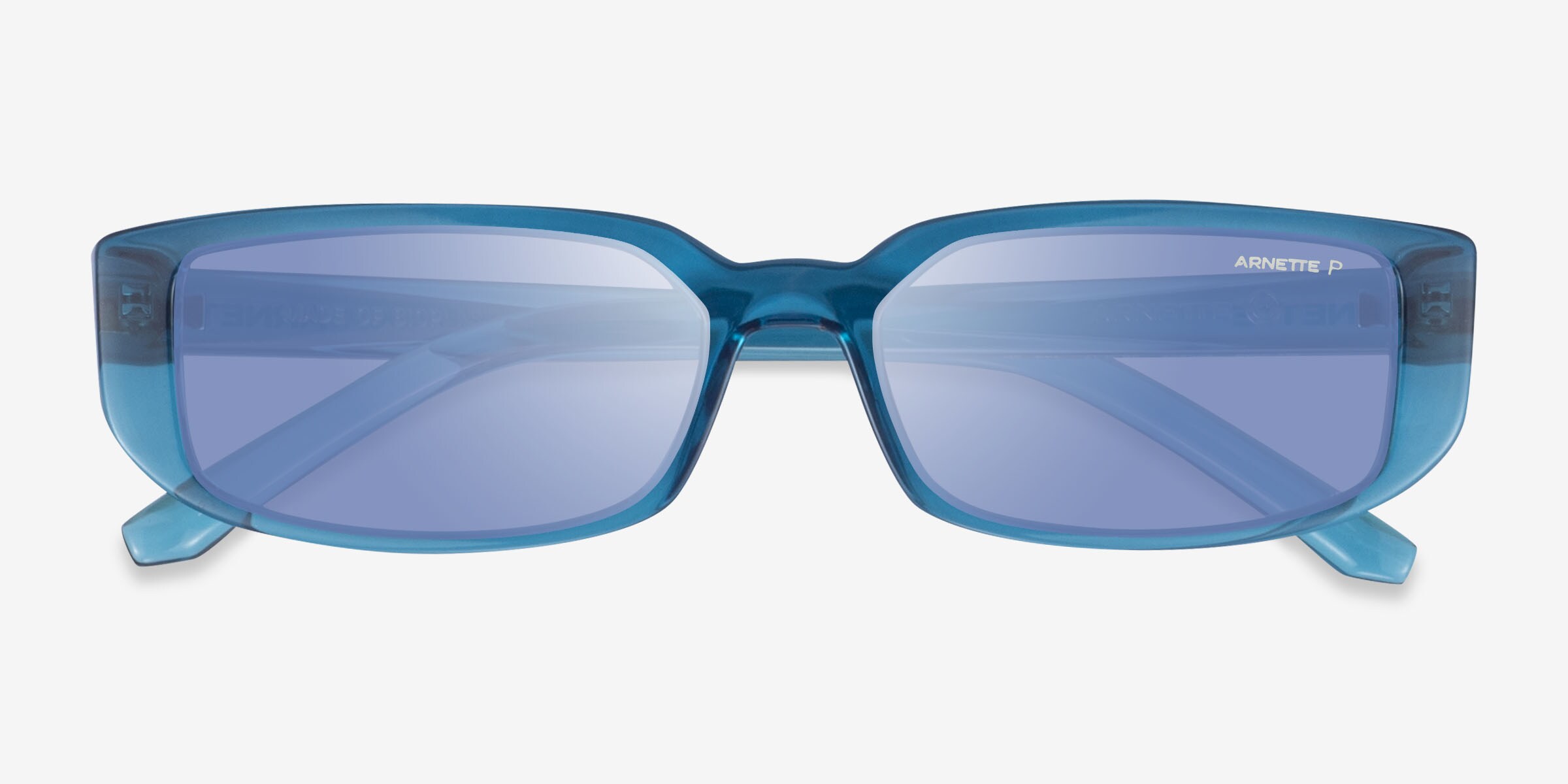 arnette アーネット サングラス UPTOWN カラー:ブルー ARNETTE Jet - Rectangle Blue Frame Prescription Sunglasses