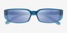 ARNETTE Jet Blue Eco-friendlySunglass Frames from EyeBuyDirect, Closed View