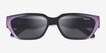 ARNETTE Curbside Black Purple Alternative MaterialsSunglass Frames from EyeBuyDirect, Closed View