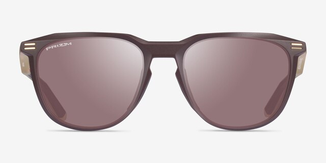Oakley Thurso Brown PlasticSunglass Frames from EyeBuyDirect, Front View