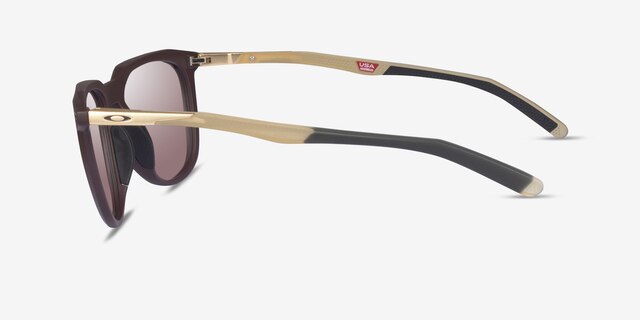 Oakley Thurso Brown PlasticSunglass Frames from EyeBuyDirect, Side View