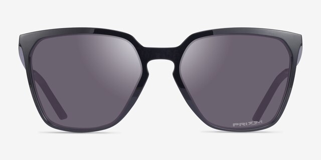 Oakley Sielo Sq Black Eco-friendlySunglass Frames from EyeBuyDirect, Front View