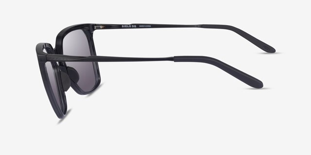 Oakley Sielo Sq Black Eco-friendlySunglass Frames from EyeBuyDirect, Side View