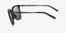 Oakley Sielo Sq Black Eco-friendlySunglass Frames from EyeBuyDirect, Side View