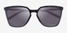 Oakley Sielo Sq Black Eco-friendlySunglass Frames from EyeBuyDirect, Closed View