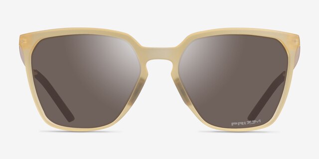 Oakley Sielo Sq Yellow Eco-friendlySunglass Frames from EyeBuyDirect, Front View