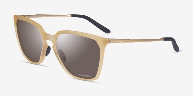 Oakley Sielo Sq Yellow Eco-friendlySunglass Frames from EyeBuyDirect, Angle View