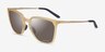 Oakley Sielo Sq Yellow Eco-friendlySunglass Frames from EyeBuyDirect, Angle View