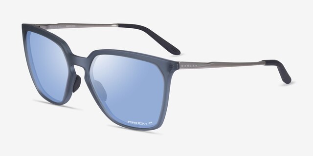 Oakley Sielo Sq Gris Éco-responsableSoleil de Lunette de vue d'EyeBuyDirect, Vue d'Angle