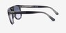 Ray-Ban RB2213 Gray PlasticSunglass Frames from EyeBuyDirect, Side View