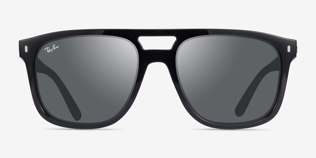 Ray-Ban RB2213 Black PlasticSunglass Frames from EyeBuyDirect, Front View