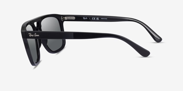 Ray-Ban RB2213 Black PlasticSunglass Frames from EyeBuyDirect, Side View