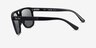 Ray-Ban RB2213 Black PlasticSunglass Frames from EyeBuyDirect, Side View