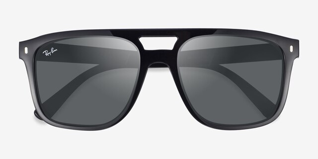 Ray-Ban RB2213 Black PlasticSunglass Frames from EyeBuyDirect, Closed View