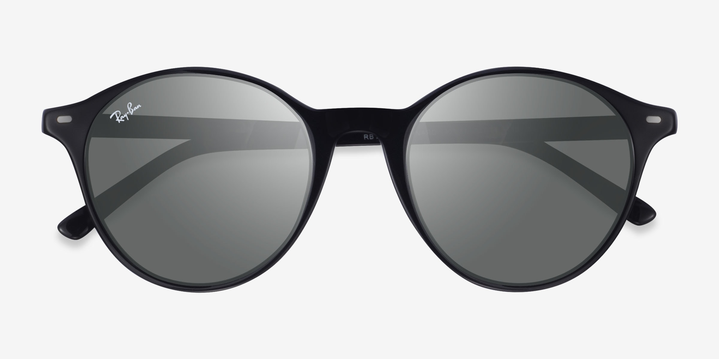 Ray-Ban Women\'s Black Tortoiseshell Round Sunglasses. Rb 2230 Ray-Ban: Brown RB2223 Sunglasses | SSENSE main image 2