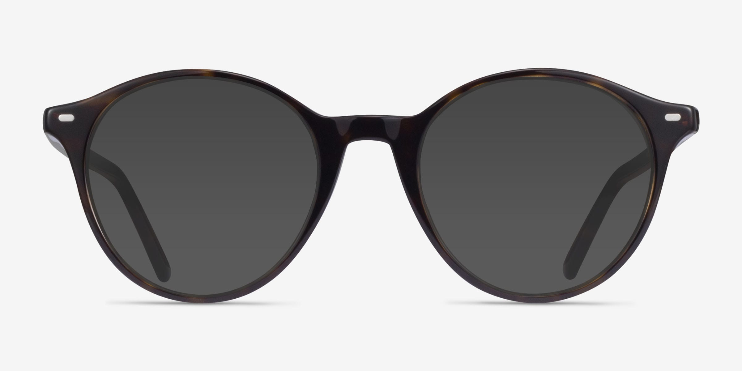 Ray-Ban Women\'s Black Tortoiseshell Round Sunglasses. Rb 2230 Ray-Ban: Brown RB2223 Sunglasses | SSENSE main image 4