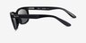 Ray-Ban RB2389 Balorette Black PlasticSunglass Frames from EyeBuyDirect, Side View