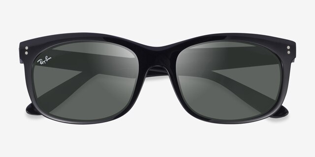 Ray-Ban RB2389 Balorette Black PlasticSunglass Frames from EyeBuyDirect, Closed View