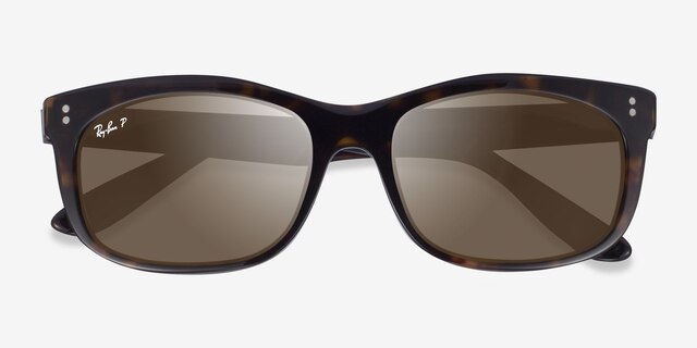 Ray-Ban RB2389 Balorette Tortoise PlasticSunglass Frames from EyeBuyDirect, Closed View
