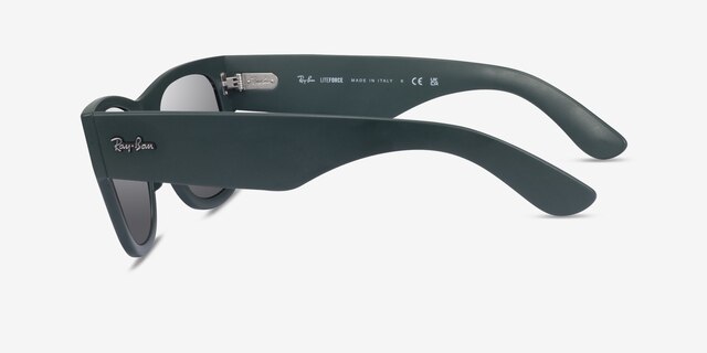 Ray-Ban RB4840S Liteforce Green PlasticSunglass Frames from EyeBuyDirect, Side View