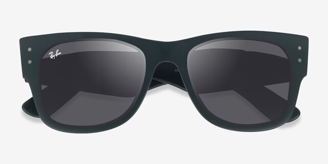 Ray-Ban RB4840S Liteforce Green PlasticSunglass Frames from EyeBuyDirect, Closed View