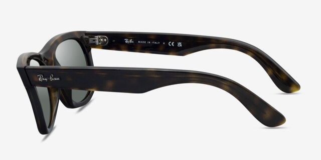 Ray-Ban RBR0502S Reverse Tortoise AcetateSunglass Frames from EyeBuyDirect, Side View