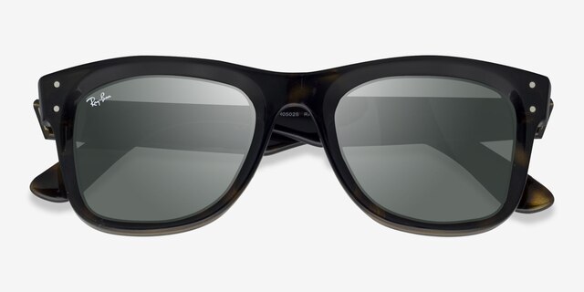 Ray-Ban RBR0502S Reverse Tortoise AcetateSunglass Frames from EyeBuyDirect, Closed View