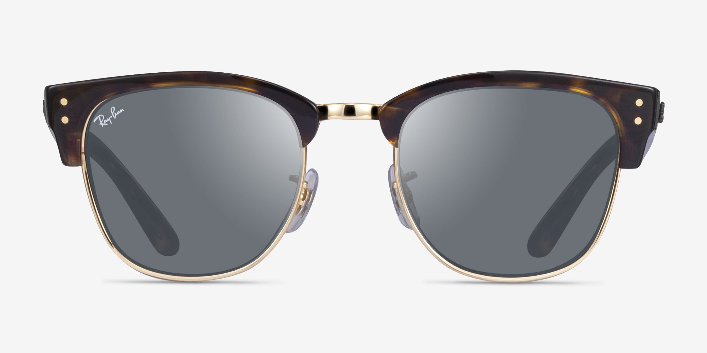Ray-Ban レイバン　CLUBMASTER REVERSE Ray-Ban Clubmaster Reverse - Browline Tortoise Gold Frame