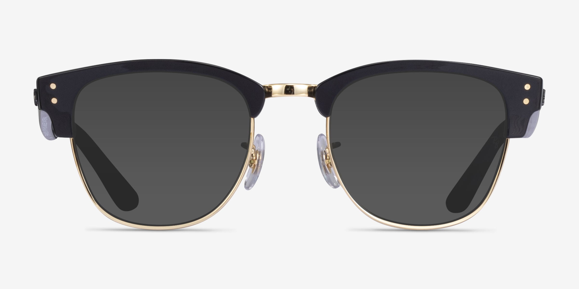 Ray-Ban Clubmaster Reverse - Browline Tortoise Gold Frame