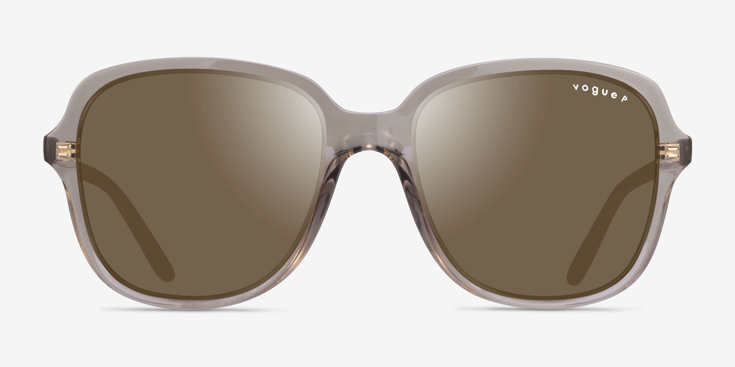 Vogue Eyewear VO5601S - Square Brown Frame Prescription Sunglasses