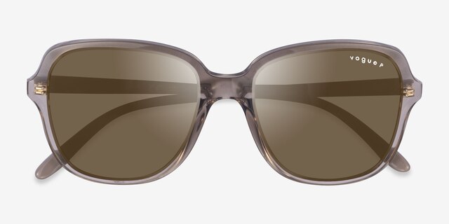 Vogue Eyewear VO5601S Brown Eco-friendlySunglass Frames from EyeBuyDirect, Closed View
