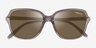 Vogue Eyewear VO5601S Brown Eco-friendlySunglass Frames from EyeBuyDirect, Closed View