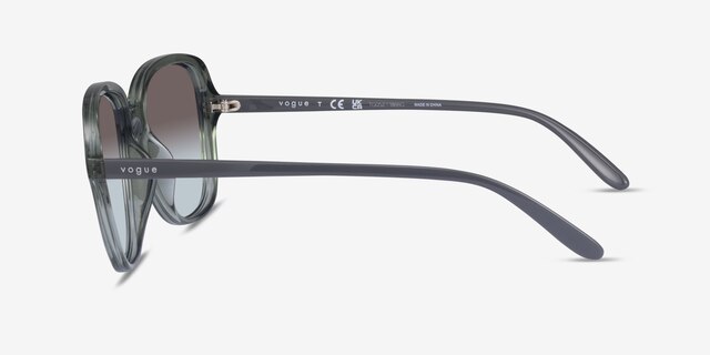 Vogue Eyewear VO5601S Green Eco-friendlySunglass Frames from EyeBuyDirect, Side View