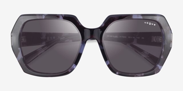 Vogue Eyewear VO5612SB Floral Eco-friendlySunglass Frames from EyeBuyDirect, Closed View