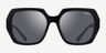 Vogue Eyewear VO5612SB Black Eco-friendlySunglass Frames from EyeBuyDirect, Front View