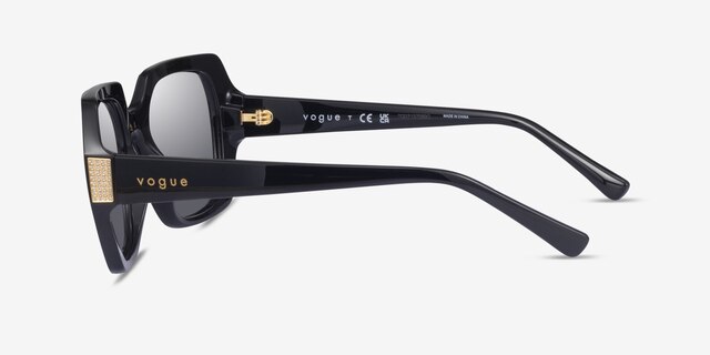 Vogue Eyewear VO5612SB Black Eco-friendlySunglass Frames from EyeBuyDirect, Side View