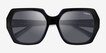 Vogue Eyewear VO5612SB Black Alternative MaterialsSunglass Frames from EyeBuyDirect, Closed View