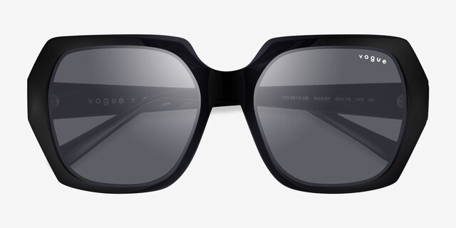 Vogue Eyewear VO5612SB Black Eco-friendlySunglass Frames from EyeBuyDirect, Closed View