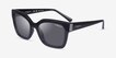 Vogue Eyewear VO5613SB Black Alternative MaterialsSunglass Frames from EyeBuyDirect, Angle View