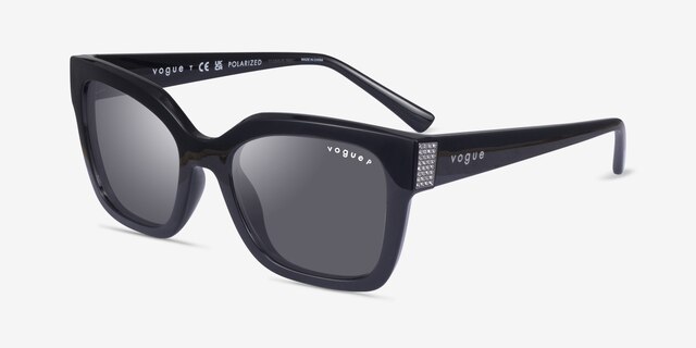 Vogue Eyewear VO5613SB Black Eco-friendlySunglass Frames from EyeBuyDirect, Angle View