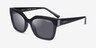 Vogue Eyewear VO5613SB Black Eco-friendlySunglass Frames from EyeBuyDirect, Angle View