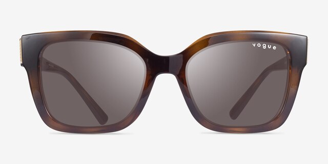 Vogue Eyewear VO5613SB Tortoise Eco-friendlySunglass Frames from EyeBuyDirect, Front View