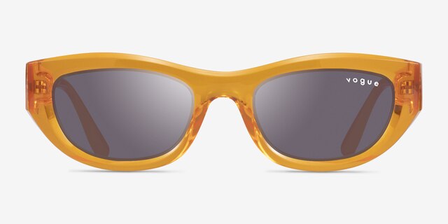 Vogue Eyewear VO5616S Orange Eco-friendlySunglass Frames from EyeBuyDirect, Front View