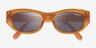 Vogue Eyewear VO5616S Orange Eco-friendlySunglass Frames from EyeBuyDirect, Closed View
