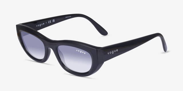 Vogue Eyewear VO5616S Black Eco-friendlySunglass Frames from EyeBuyDirect, Angle View