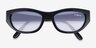Vogue Eyewear VO5616S Black Eco-friendlySunglass Frames from EyeBuyDirect, Closed View